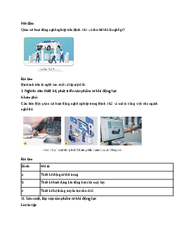 Bài 16: Ngành nghề trong lĩnh vực cơ khí động lực | Công nghệ 11 Kết nối tri thức