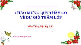 Giáo án điện tử Tiếng Việt 3 Tập 1 Bài 9 Kết nối tri thức: Đi học vui sao - Đọc