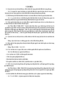 Bài tập môn Luật dân sự | Đại học Công Đoàn