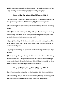 Đóng vai thuyền trưởng, diều và bầy ong để hỏi - đáp về những điều thú vị khám phá được sau những chặng bay Tiếng việt 4 Chân trời sáng tạo
