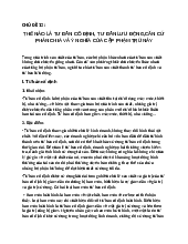 Lý thuyết Thế nào là tư bản cố định, tư bản lưu động, căn cứ phân chia và ý nghĩa của cặp phạm trù này | Đại học Quy Nhơn