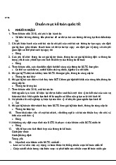 Chuẩn Mực Kế Toán Quốc Tế Năm 2018 | Chuẩn mực báo cáo tài chính quốc tế | Học viện Tài chính