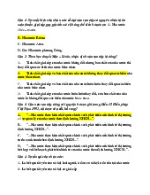 Câu hỏi trắc nghiệm ôn tập môn Pháp luật đại cương | Trường đại học Mở Hà Nội