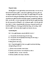 Câu hỏi tổng kết - Luật Dân sự | Trường Đại Học Công Đoàn