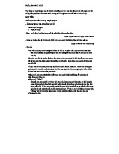 BÀI THUYẾT TRÌNH TÂM LÝ HỌC: ĐỘNG CƠ VÀ TÁC ĐỘNG CỦA NÓ