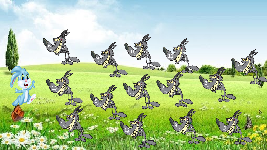 Giáo án điện tử Tiếng việt 1 Chân trời sáng tạo: Học 14 chữ cái qua trò chơi đuổi sói