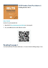 IELTS Practice Reading Passage 1: Importance of Amateur Scientists | Môn Ngôn ngữ Anh - Học viện An ninh nhân dân