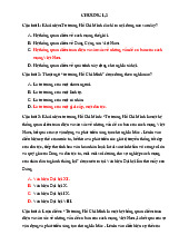 TOP 37 câu hỏi trắc nghiệm ôn tập chương 1, 2 học phần Tư tương Hồ Chí Minh | Trường Đại học Phenikaa