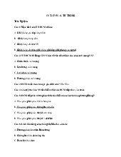 Đề cương môn Tư tưởng Hồ Chí Minh - Trường Đại học lao động -  xã hội.