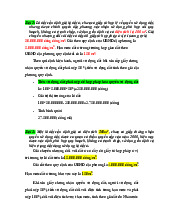 Bài Tập Định Giá Tài Sản - Các Dạng Bài Tập Môn Định Giá Tài Sản