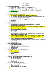 Trắc nghiệm sinh lý bệnh | Đại học Y Tế Công Cộng