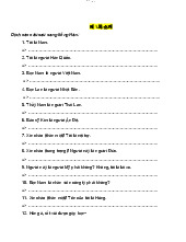 Bài tập tiếng Hàn sơ cấp 1 - Tiếng Hàn | Trường Đại học Hà Nội