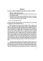 Lý luận mối quan hệ giữa vật chất và ý thức - Triết học Mác Lenin| Đại học Kinh Tế Quốc Dân