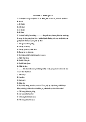 Câu hỏi ôn tập - Quản trị kinh doanh | Trường Đại học Lao động - Xã hội