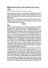 Mẫu bài dự thi Đại sứ văn hóa đọc mới và hay nhất