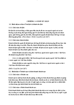 Bài tiểu luận marketing khách sạn | Quản trị kinh doanh | Trường đại học Nha Trang