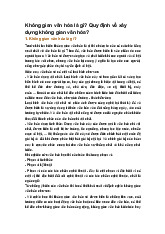 Không gian văn hóa là gì? Quy định về xây dựng không gian văn hóa?