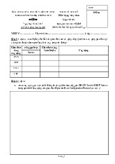 Đề thi cuối kỳ học phần Mạng máy tính năm 2024 - 2025 | Trường Đại học Khoa học tự nhiên, Đại học Quốc gia Thành phố Hồ Chí Minh
