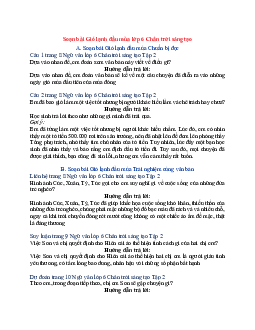 Soạn Ngữ văn 6 sách Chân trời sáng tạo bài Gió lạnh đầu mùa