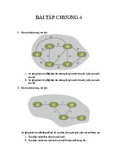 Bài tập Chương 4 môn Nhập môn mạng máy tính | Học viện An ninh nhân dân