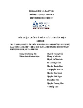 Tác Động Của Bạo Lực Gia Đình Trên Trẻ Em | Bài Luận Cuối Kỳ Tư Duy Phản Biện