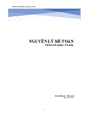 Tổng hợp bài tập ôn tập  - Nguyên lý kế toán | Đại học Kinh Tế Quốc Dân