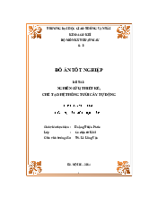 Đồ án tốt nghiệp cơ điện tử Hệ Thống Tưới Cây Tự Động theo độ ẩm | Trường đại học Điện Lực