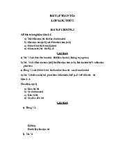 Bài tập toán cao cấp | Trường Đại học Kinh tế Thành phố Hồ Chí Minh