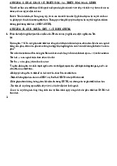 Câu hỏi Ôn tập các chương Môn Triết học Mác-Lênin | Đại học Sư Phạm Hà Nội