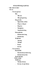 Đề cương Kế toán | Đại học Hoa Sen