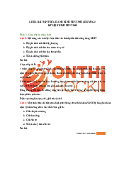 Chữa Bài Tập Thực Hành Kinh Tế Vĩ Mô Chương 2 Dữ Liệu Môn Kinh Tế Vĩ Mô