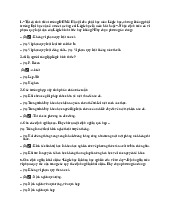 Trắc nghiệm môn Logic học có đáp án