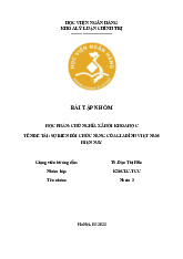 Bài tập nhóm Sự biến đổi chức năng của gia đình Việt Nam hiện nay môn Chủ nghĩa xã hội khoa học | Học viện Ngân hàng