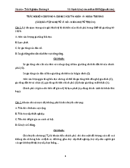 Trắc nghiệm môn Kinh tế vĩ mô  Chương 4 Chính sách tài khóa và ngoại thương