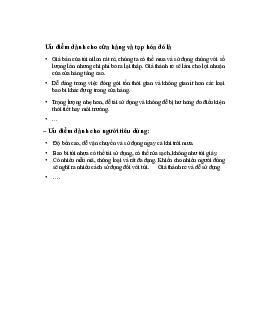 Ưu điểm của túi nilong trên thị trường