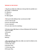 Đề cương Môn Vật liệu học kỹ thuật | Đại học Sư phạm Kỹ thuật Vĩnh Long