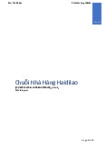 Chuỗi nhà hàng Haidilao - Báo cáo môn Phân tích dữ liệu | Trường Quốc tế - Đại học Quốc gia Hà Nội