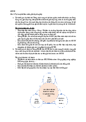 Câu hỏi ôn tập môn Chủ nghĩa xã hội khoa học | Đại Học Hà Nội