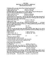 Câu hỏi trắc nghiệm ôn tập môn Triết học Mác - Lênin | Trường Đại học Công Đoàn