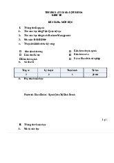 Đề cương Môn Đại cương quản trị học | Đại học Gia Định
