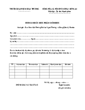 [NVÝ] Mẫu Đơn xin hủy môn học