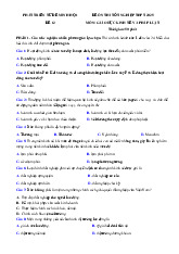Đề thi thử tốt nghiệp THPT 2025 môn Giáo dục Kinh tế và Pháp luật bám sát đề minh họa - Đề 12