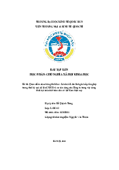 Quan điểm của chủ nghĩa Mác – Lênin về Liên linh giai cấp, tầng lớptrong thời kỳ quá độ lên chủ nghĩa xã hội khoa học  - Môn chủ nghĩa xã hội khoa học| Đại học Kinh Tế Quốc Dân