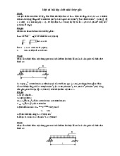 Bài giải bài tập kết cấu thép-gỗ | Trường đại học kiến trúc Hà Nội