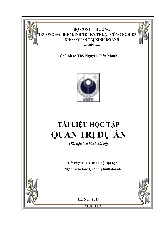 Tài liệu học tập về quản trị dự án | Đại học Kinh tế kỹ thuật công nghiệp