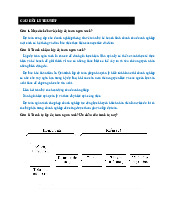 Bài tập môn Kế toán quản trị | Đại học Kỹ thuật - Công nghệ Cần Thơ