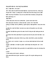 SOẠN ĐỀ CƯƠNG PLDC - PHÁP LUẬT ĐẠI CƯƠNG TỔNG HỢP KIẾN THỨC | Trường Đại học Tài chính - Ngân Hàng Hà Nội