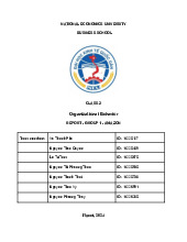 Case Study on Amazon Môn Organizational behavior | Đại học Kinh Tế Quốc Dân