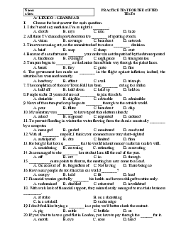 Practice test for the gifted test 5 - Đội tuyển HSG quốc gia thpt năm 2016 Tiếng Anh