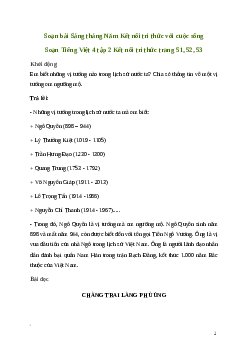 Soạn bài Đọc: Chàng trai làng Phù Ủng | Kết nối tri thức